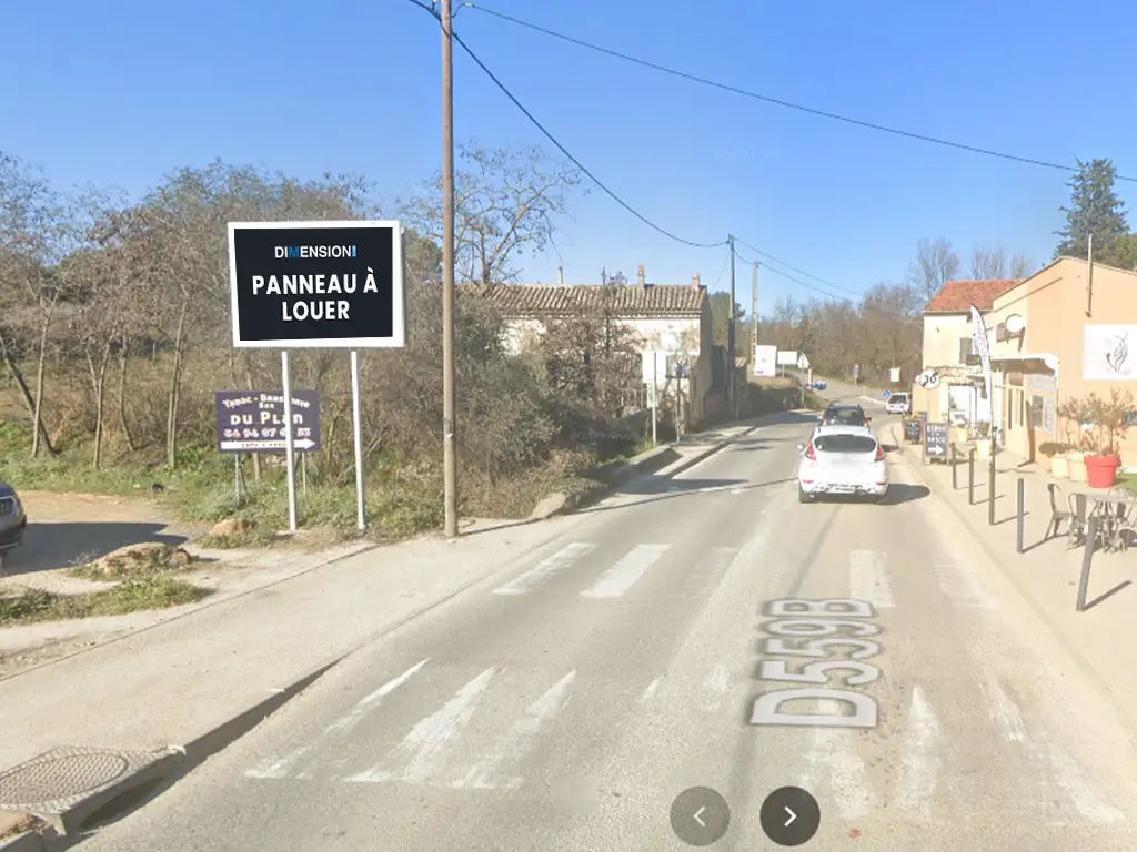 Panneau 4m² Chem. de la Cadière - La Cadiere d'Azur