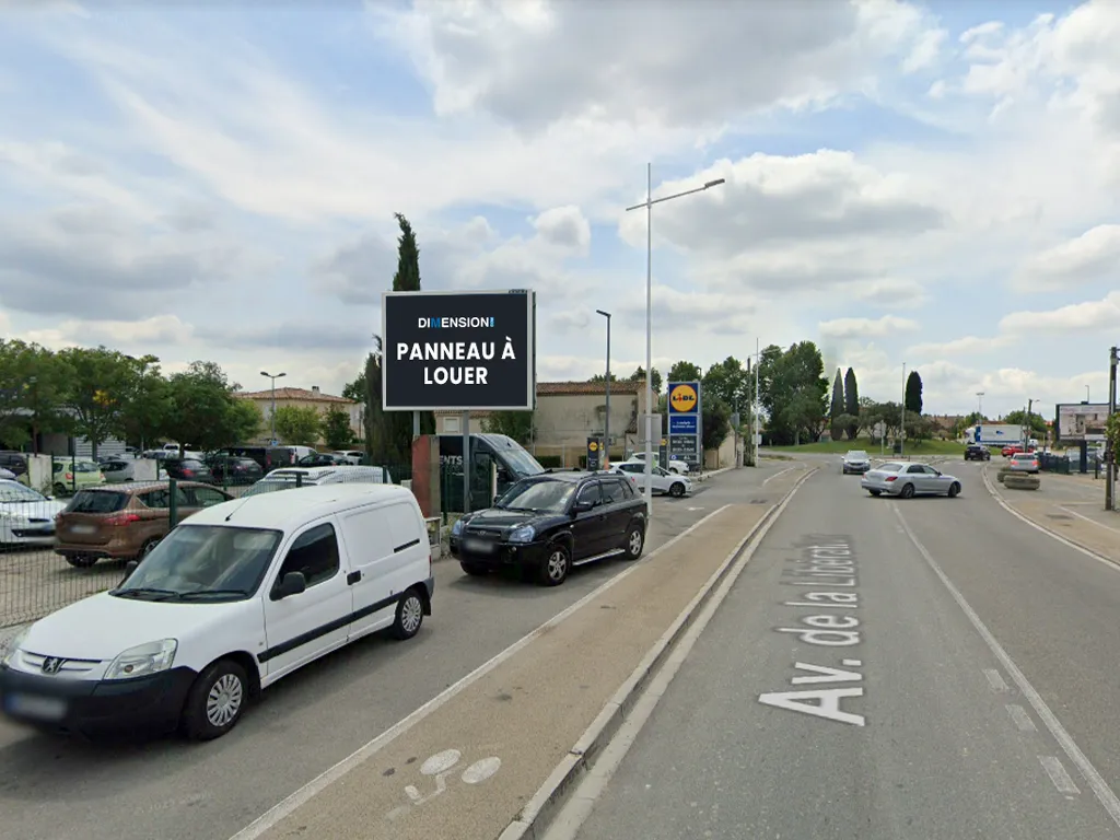 Panneau 8m² Av. de la Liberation - Arles