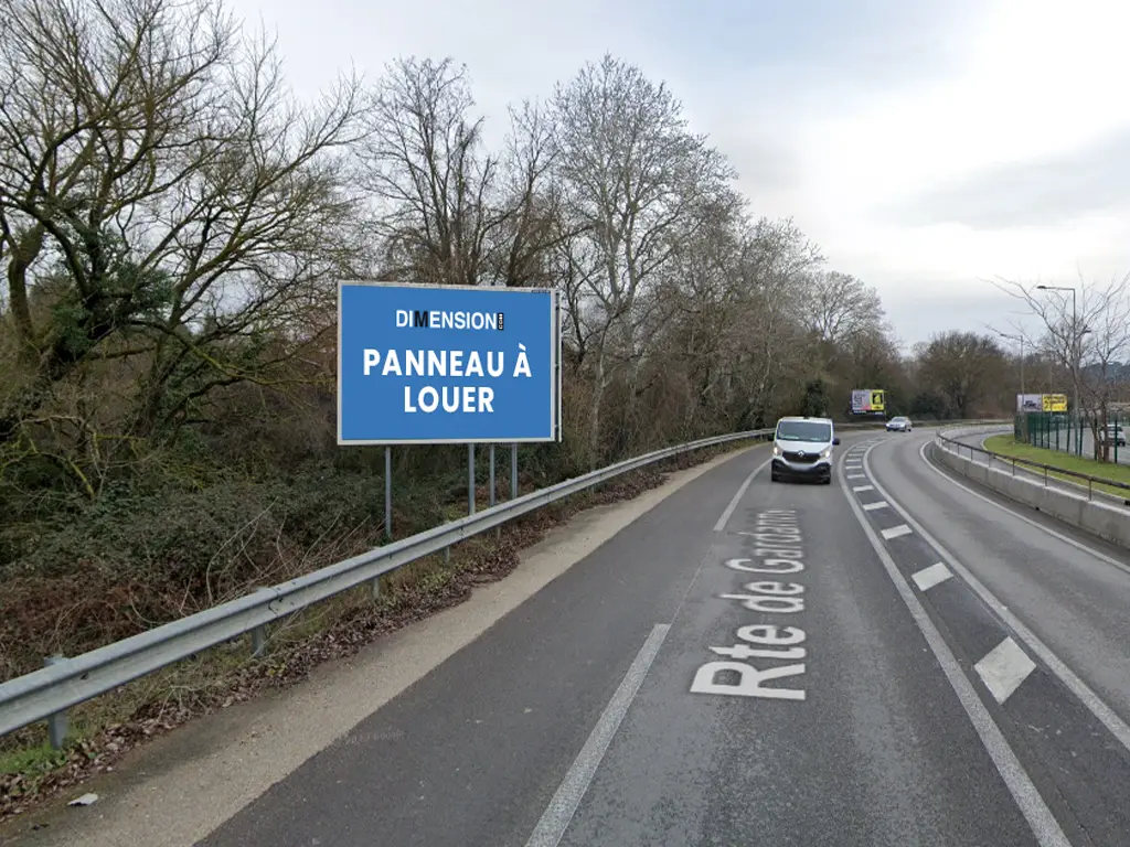 Panneau 12m² Rte de Gardanne - Luynes