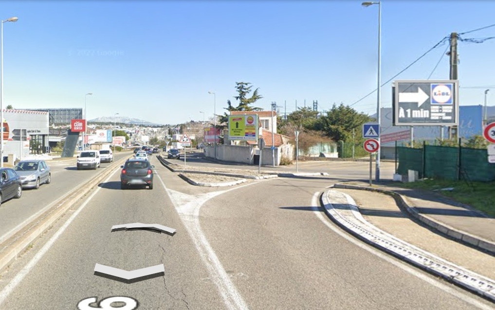 Panneau 8m² Av. du Plan de Campagne - Les Pennes-Mirabeau