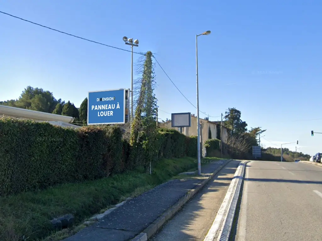 Panneau 8m² Av. du Plan de Campagne - Les Pennes-Mirabeau