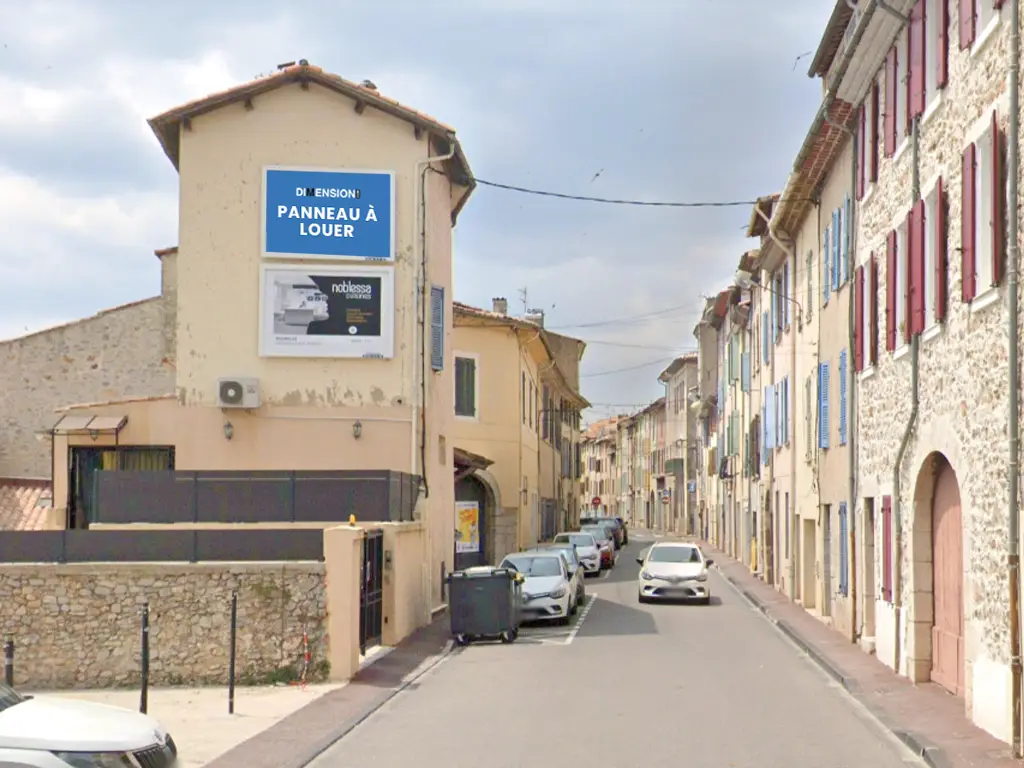 Panneau 4m² Rue Rouguière - Tourves