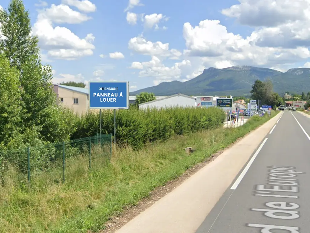 Panneau 4m² Bd de l'Europe - Trets