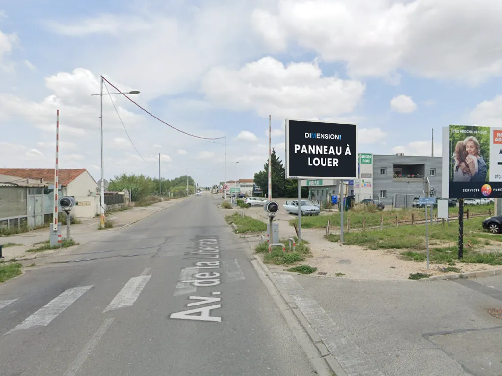 Panneau 8m² Av. de la Libération - Arles