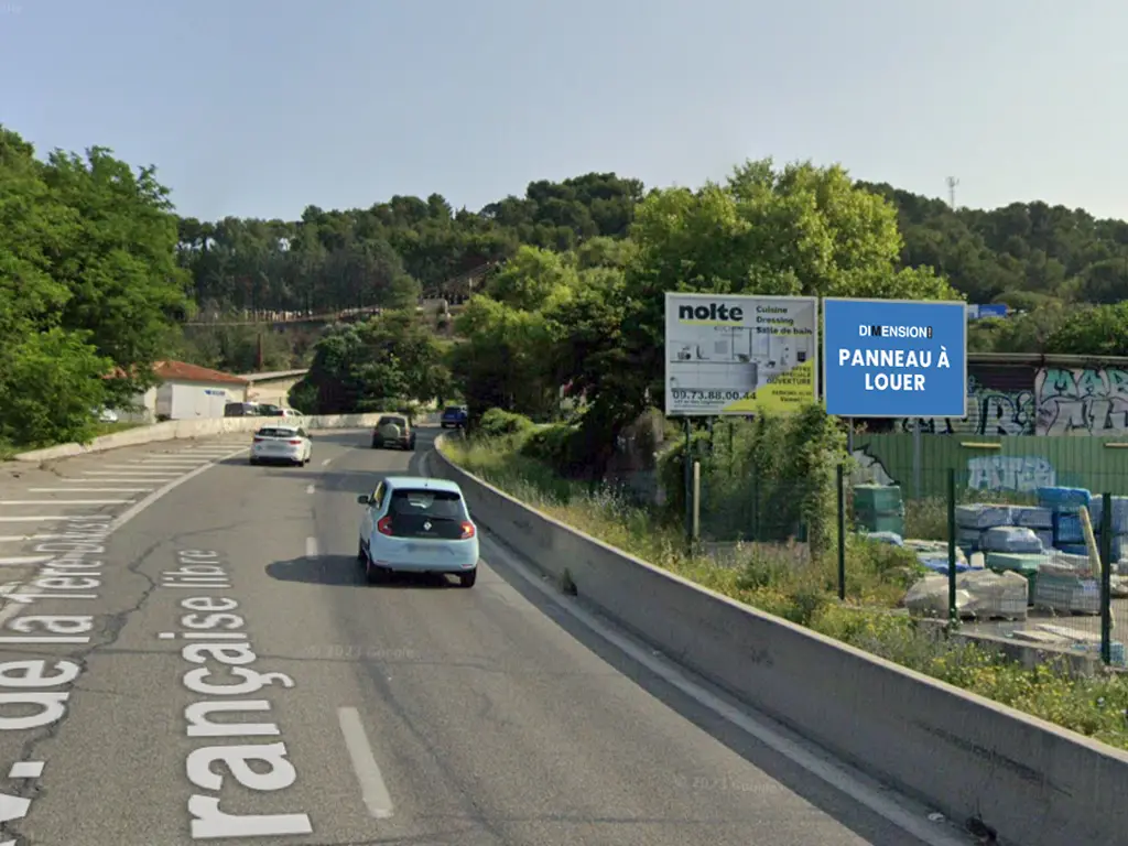 Panneaux 12m² Av. de la 1ère Division Française libre – Aix en Provence