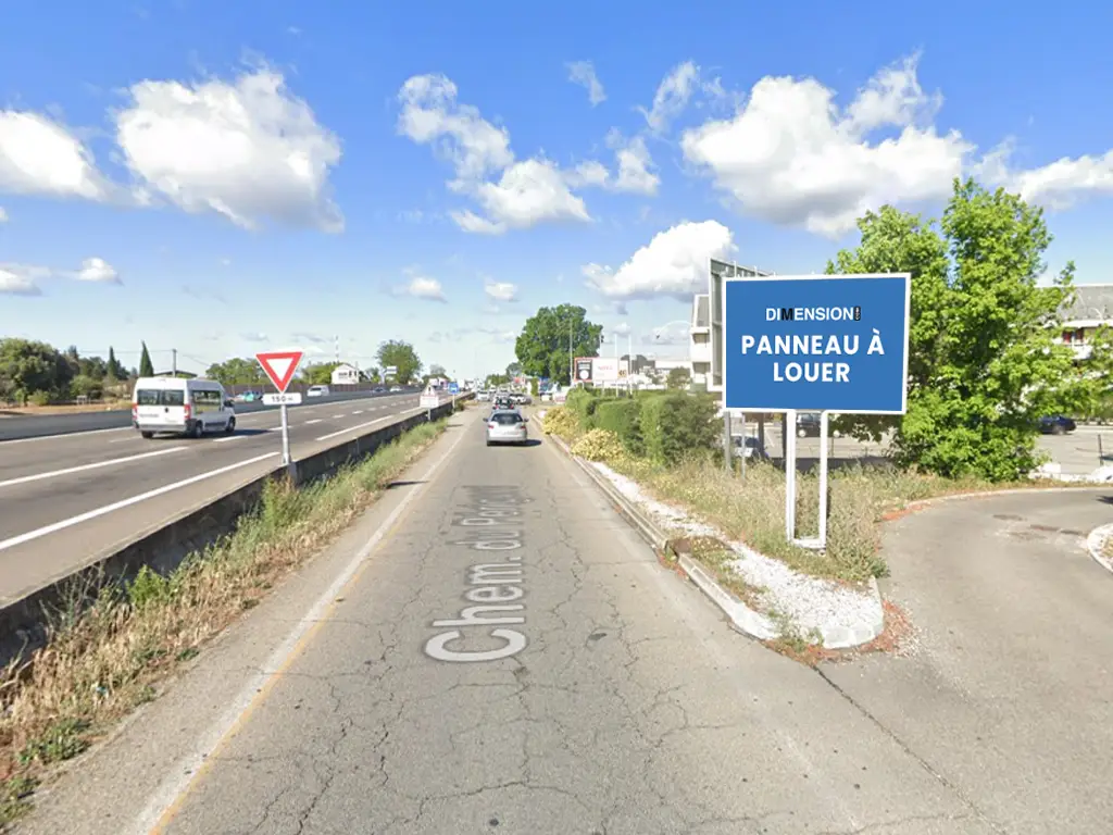 Panneau 12m² Chem. du Périgord - Avignon