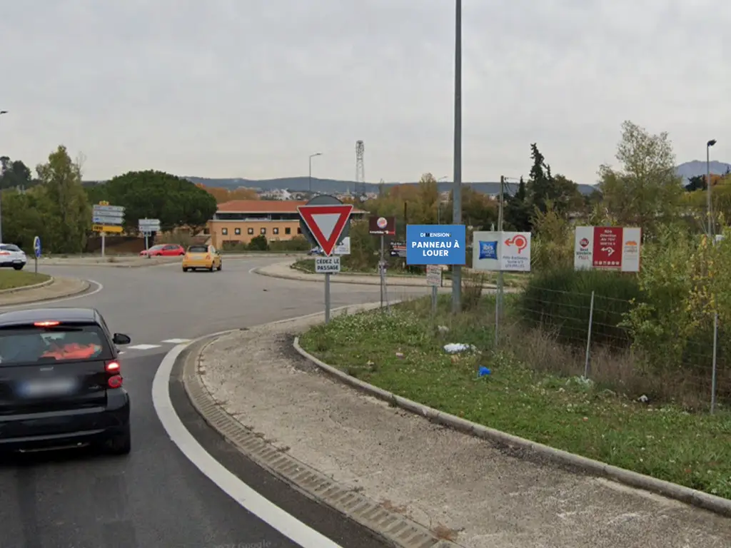 Panneau 1,5m² Rpdt Georges Couton - Aix en Provence