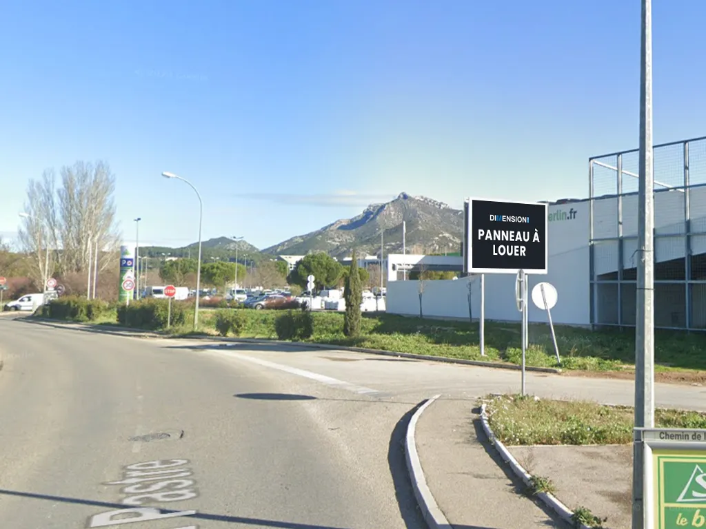 Panneau 8m² Av. du Pastre - Aubagne