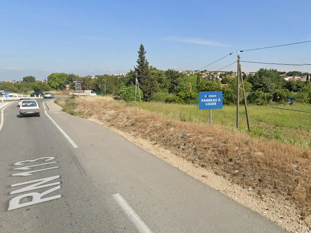 Panneau 1,5m² RN113 - Lançon-Provence