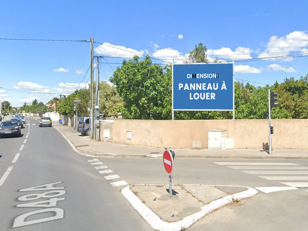 Panneau 4m² Rue Lucien Servanty - Marignane