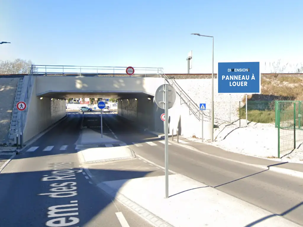 Panneau 8m² Chem. des Rigons - Plan de Campagne