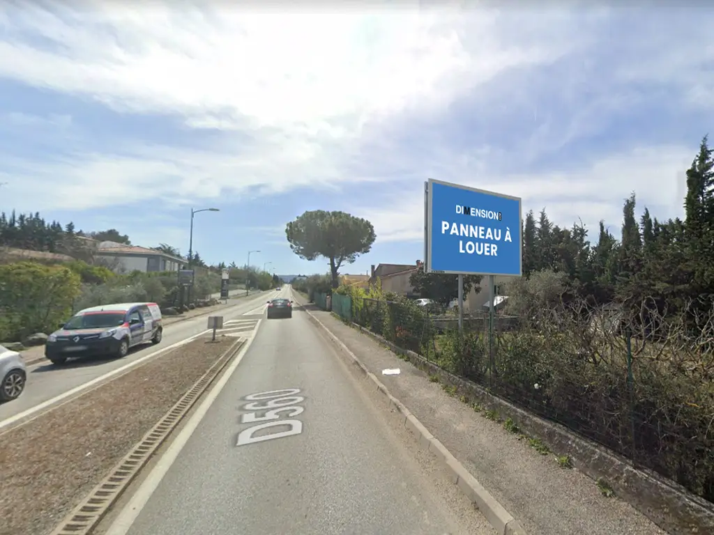 Panneau 8m² Rte de Marseille - Saint-Maximin-la-Sainte-Baume