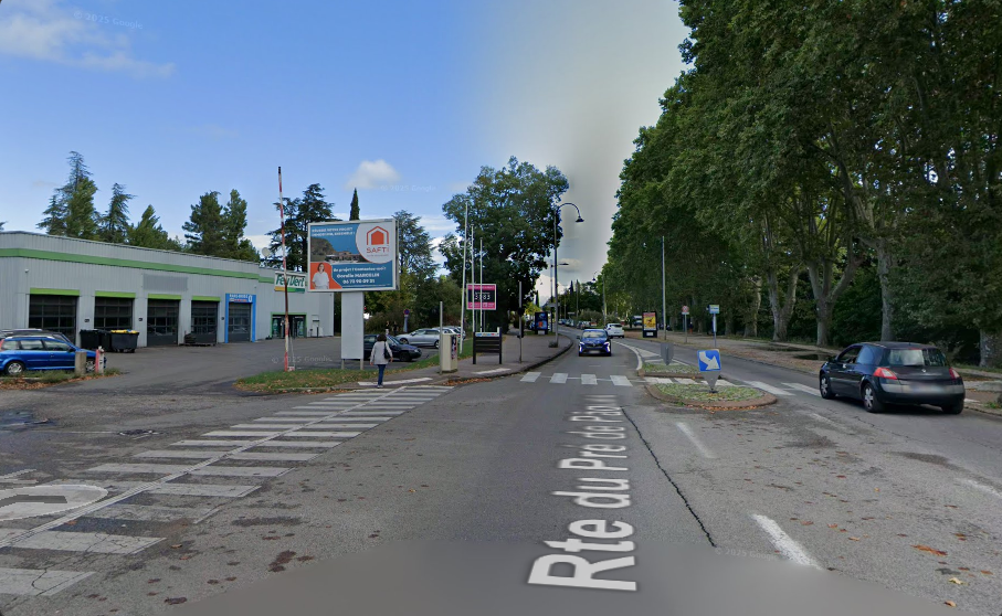 Panneau 8m² Rte du Pré de Pâques - Brignoles