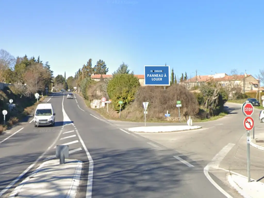 Panneau 8m² Chem des Rampauds - Mimet