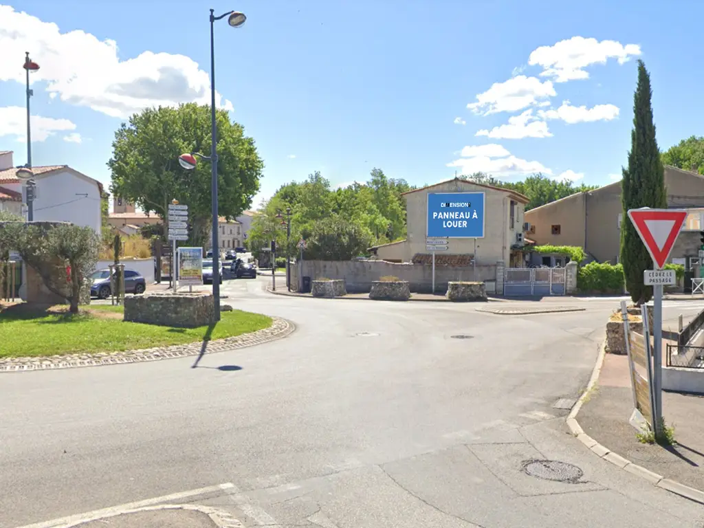 Panneau 8m² Bd Maurice Nogues – Saint-Victoret