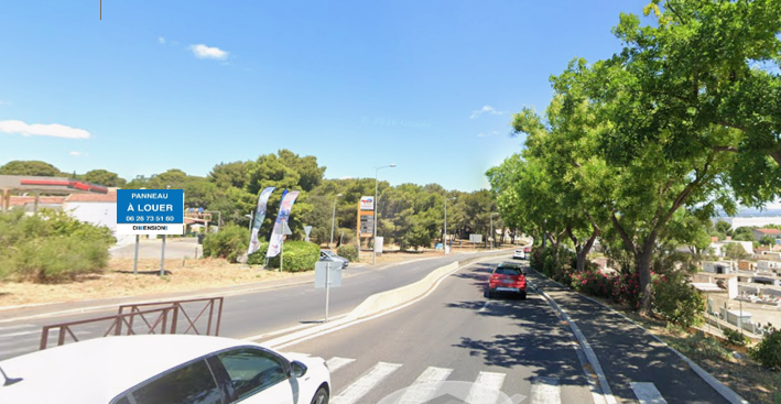 Panneau 4m² Av. Francis Turcan - Martigues