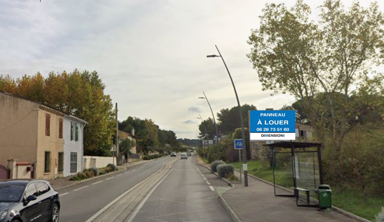 Panneau 12m² Av. de la Croix d'Or - Bouc Bel Air