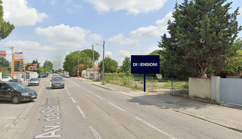 face B- Panneau 4m² Av. de Stalingrad - Arles