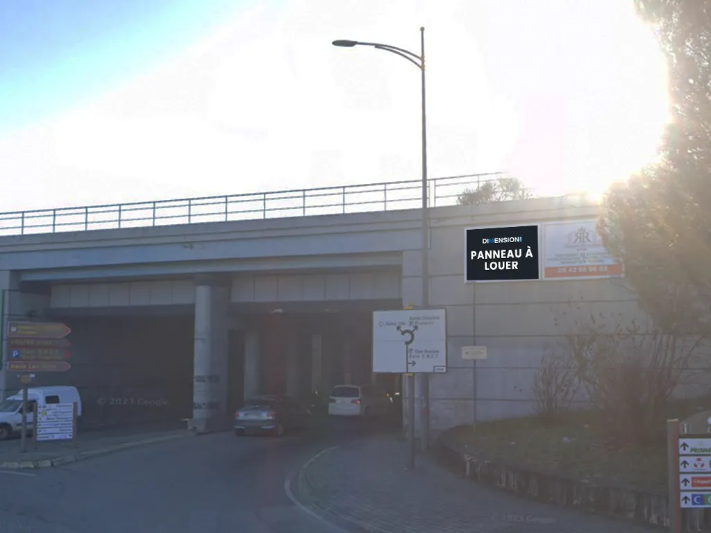 Panneau 4m² Pont RD6 - Gardanne