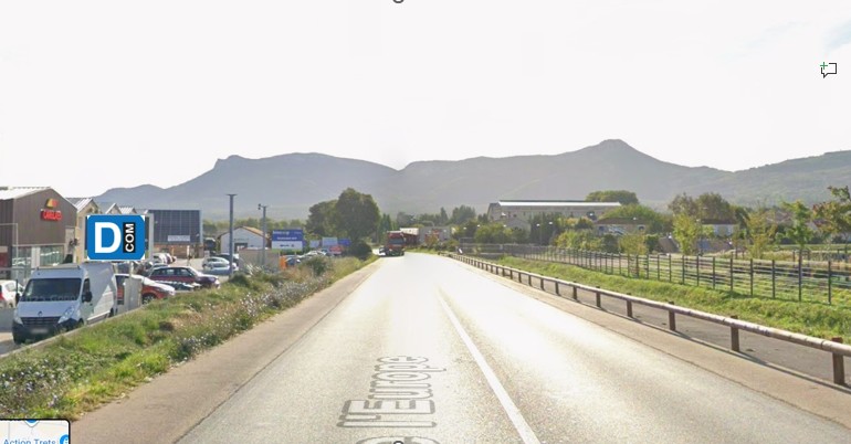 Panneau 4m² DF Bd de l'Europe - Trets