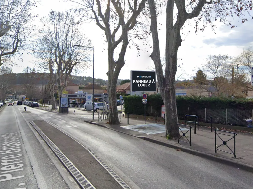 Panneau 8m² Av. Pierre Brosselette - Aix en Provence