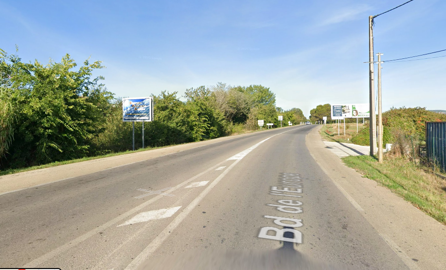 Panneau 4m² Bd de l'Europe - Trets