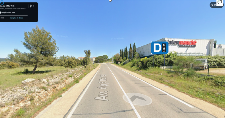 Panneau 4m² Av. Jean MONET - Lambesc