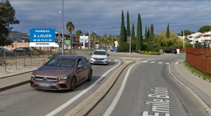 Panneau 8m² Avenue Emile BODIN 13600 LA CIOTAT
