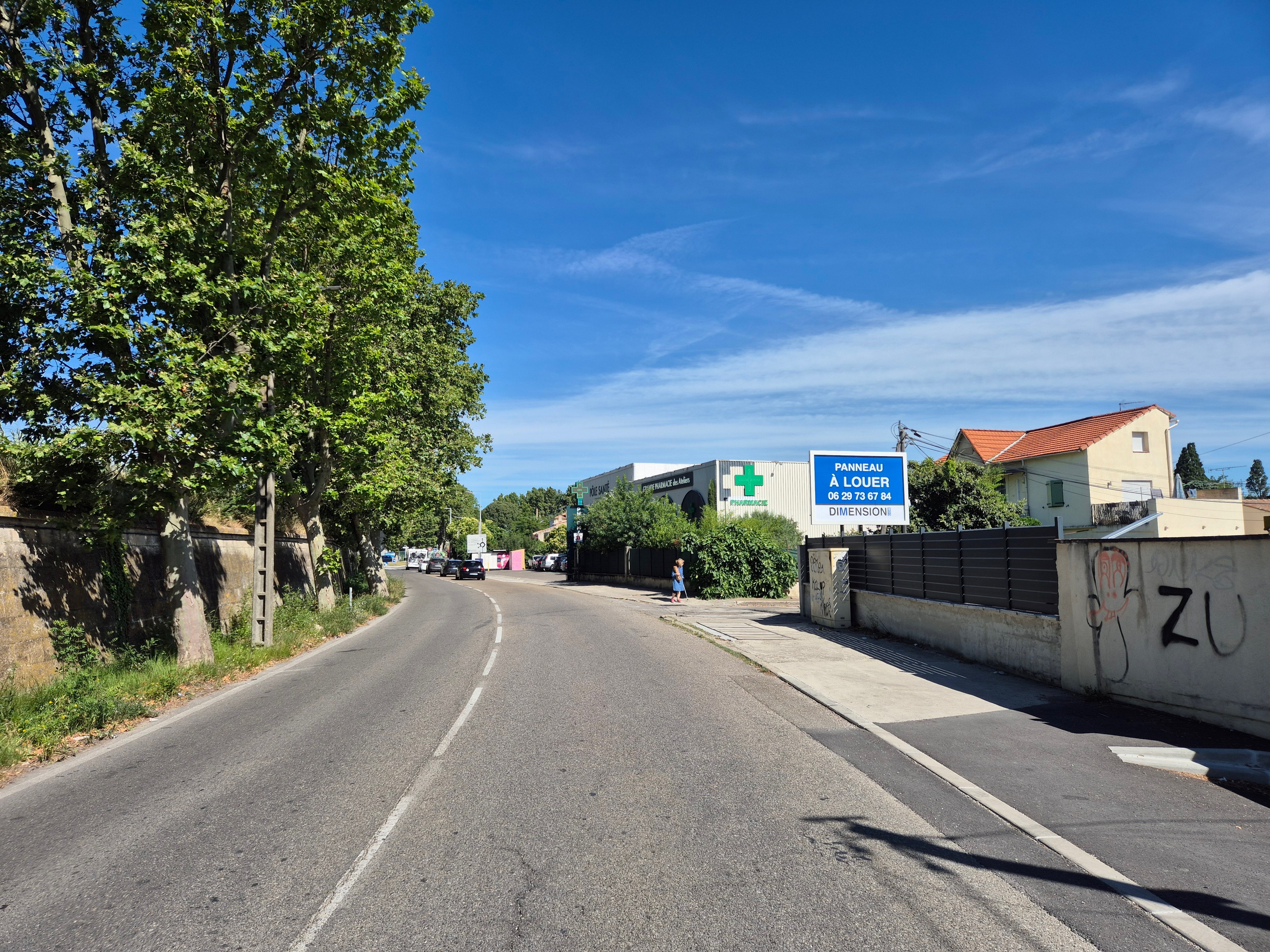 Panneau 4m² - 2 rue Albert THOMAS 13200 ARLES