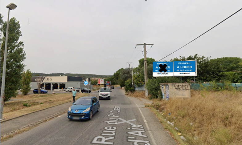 PANNEAU 8M² - 120 Petit Chemin d'Aix 13120 Gardanne