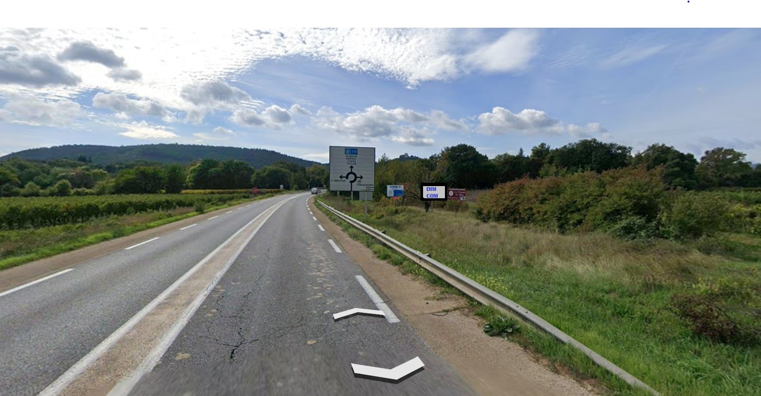 PRE-ENSEIGNE 1.5M² - D43 83136 FORCALQUEIRET