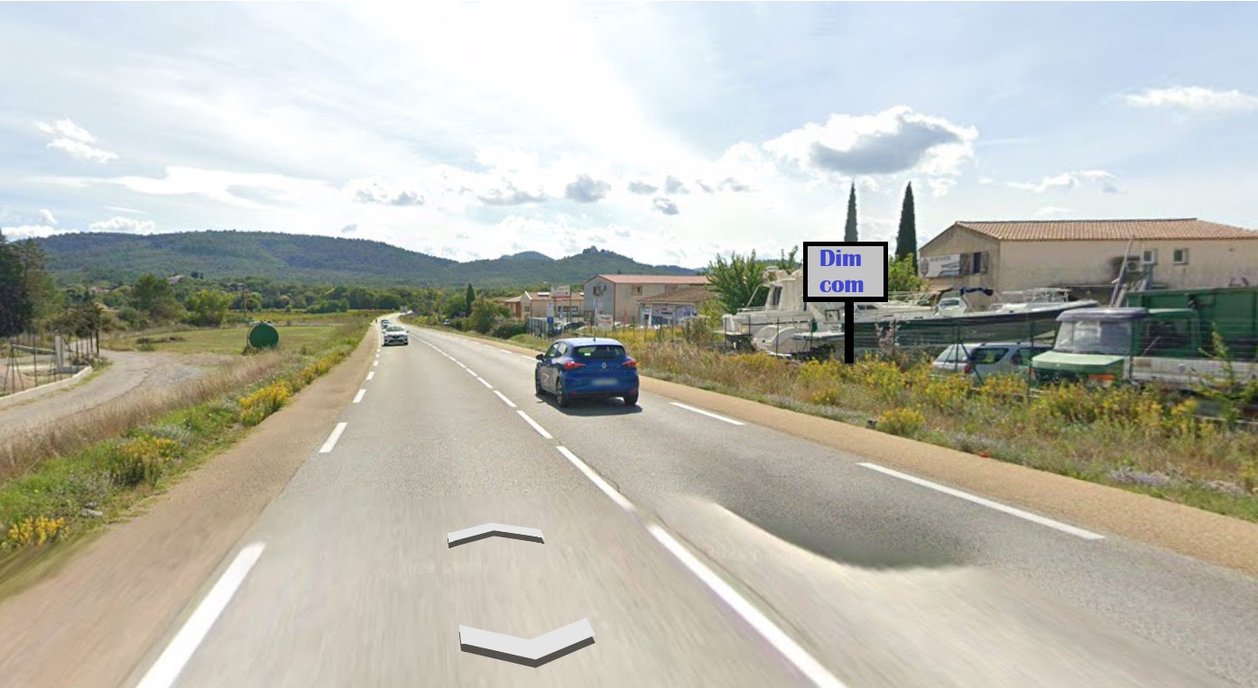 PANNEAU 4M² - N°8 ZAC LES FONTAITES 83136 FORCALQUEIRET