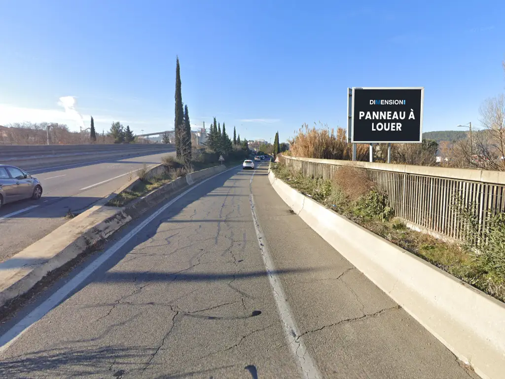 Panneau 8m² Chemin des Prés - Gardanne