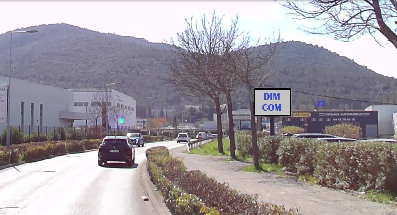 PANNEAU 8M² - 506 AV DES CANIERSD 13400 AUBAGNE