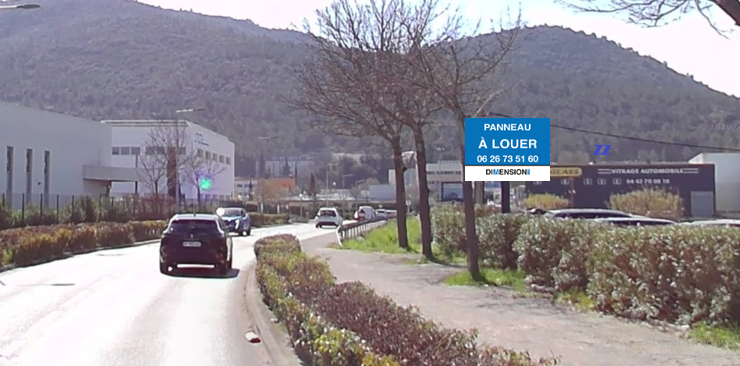 PANNEAU 8M² - 506 AV DES CANIERSD 13400 AUBAGNE