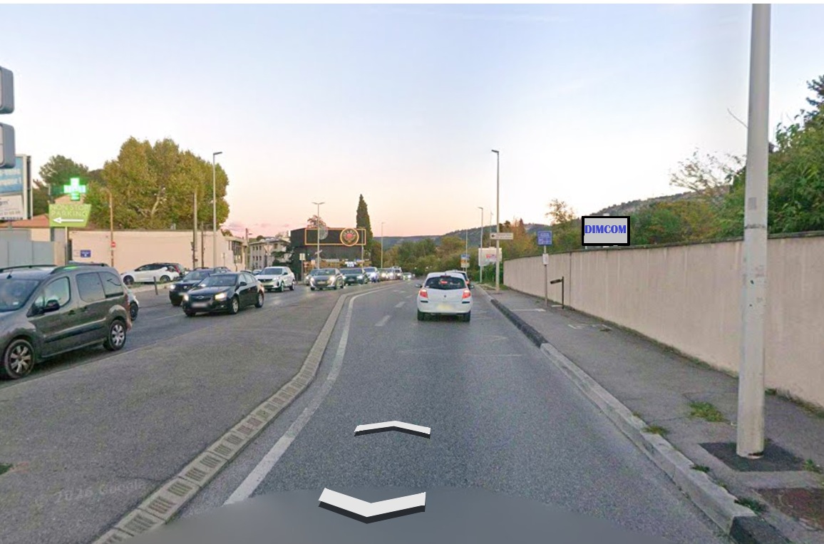 PANNEAU 6M² - AV DE SAINT MENET 13011 MARSEILLE