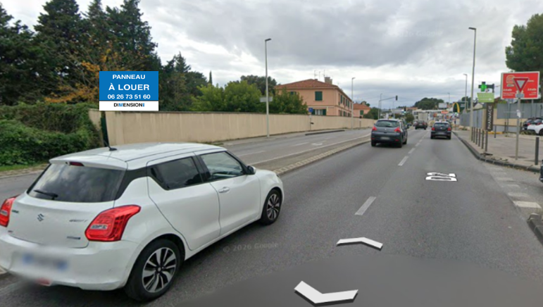PANNEAU 7M² - AV DE SAINT MENET 13011 MARSEILLE