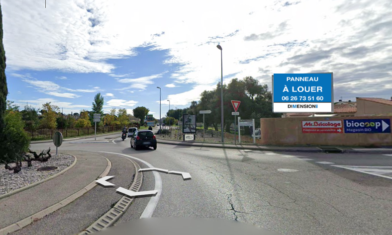 Panneau 8m² Avenue Emile BODIN 13600 LA CIOTAT