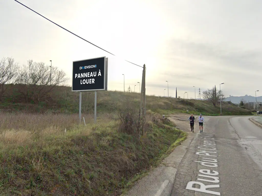 Panneau 8m² Petit Chemin d'Aix - Gardanne