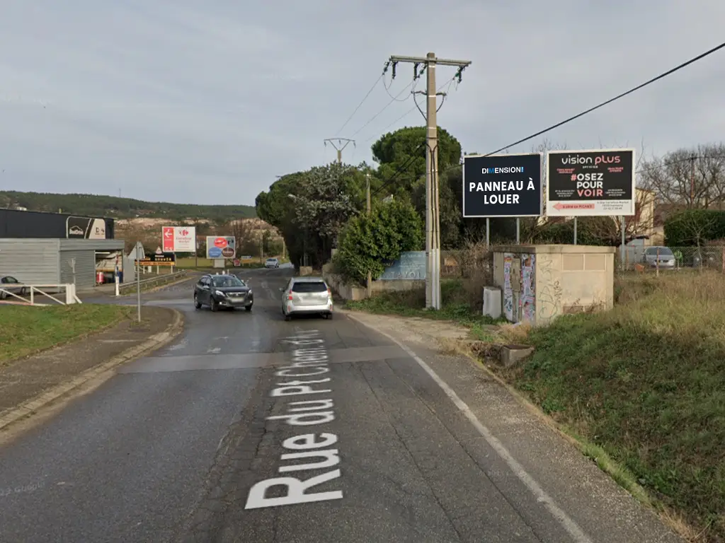 Panneau 8m² Petit Chemin d'Aix - Gardanne