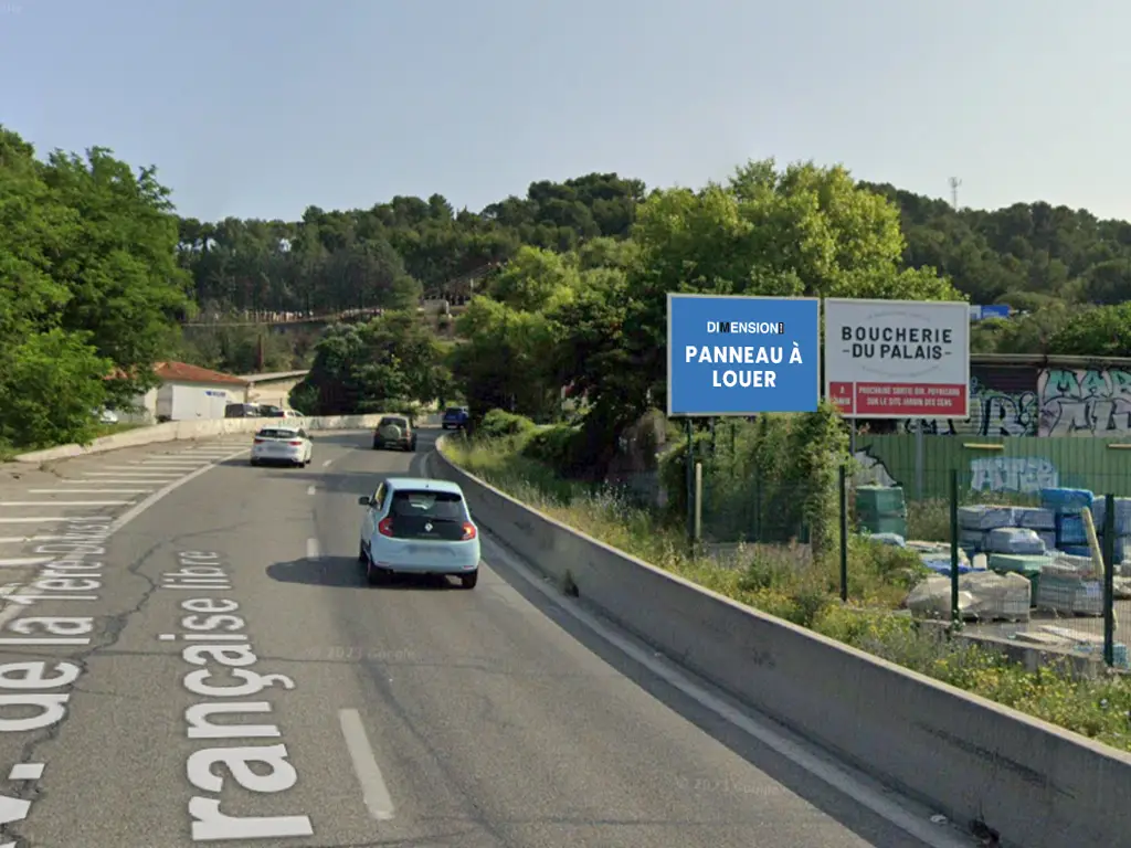 Panneaux 12m² Av. de la 1ère Division Française libre – Aix en Provence