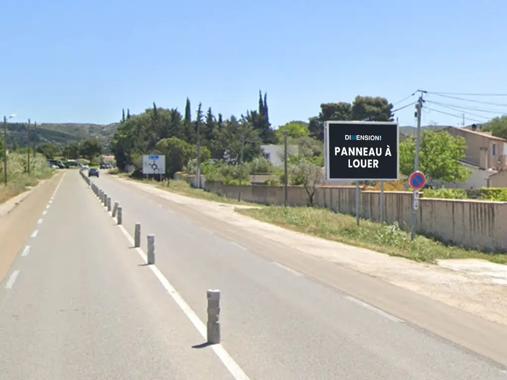 Panneau 8m² Av. Georges Pompidou - Gignac