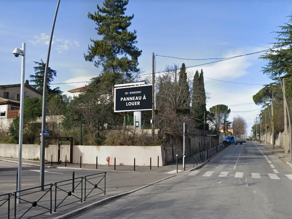 Panneau 8m² Trivision Cours Gambetta - Aix en Provence