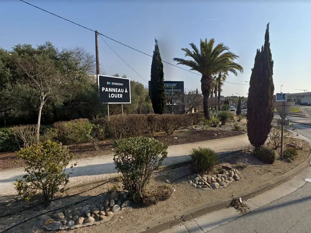 Panneau 8m² Rdpt du Maréchal de Lattre - La Ciotat