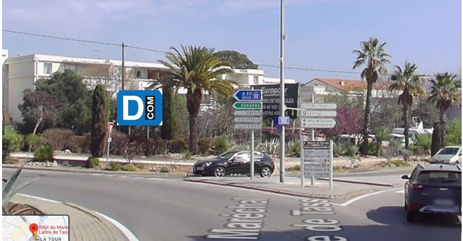 Panneau 8m² Rdpt du Maréchal de Lattre - La Ciotat
