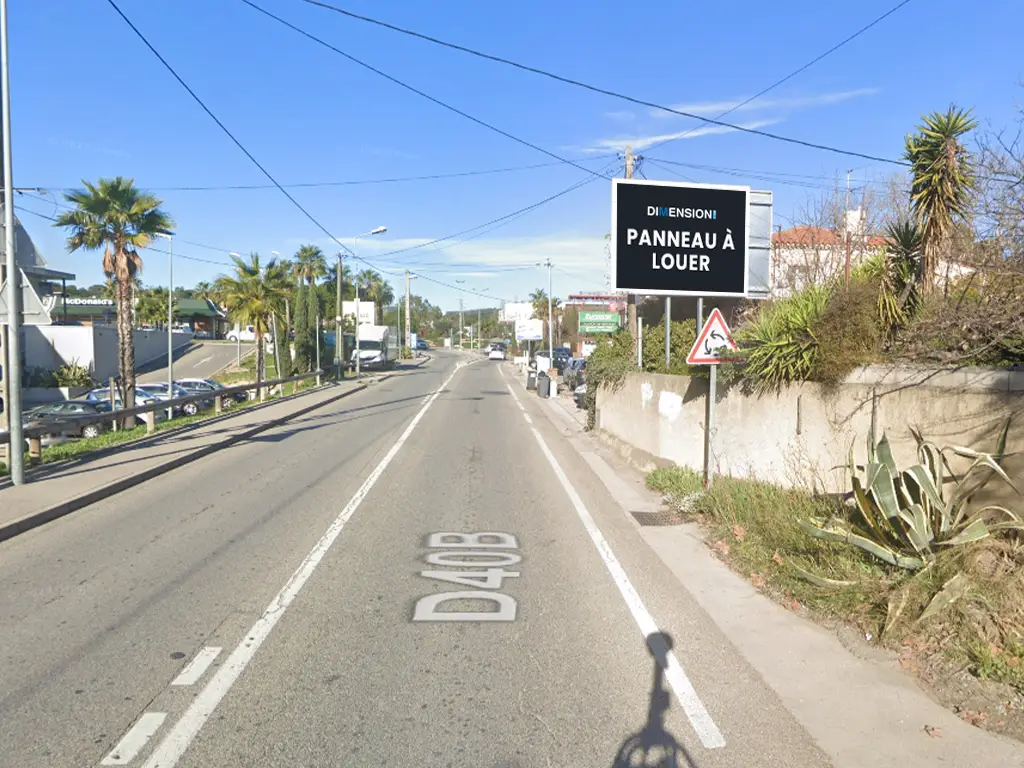 Panneau 4m² Av. Emile Bodin - La Ciotat