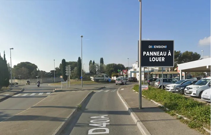 Panneau 4m² Av. Guillaume Dulac - La Ciotat