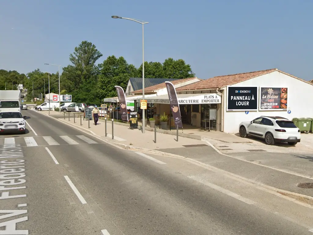 Panneau 4m² Av. Frédéric Mistral - Meyrargues