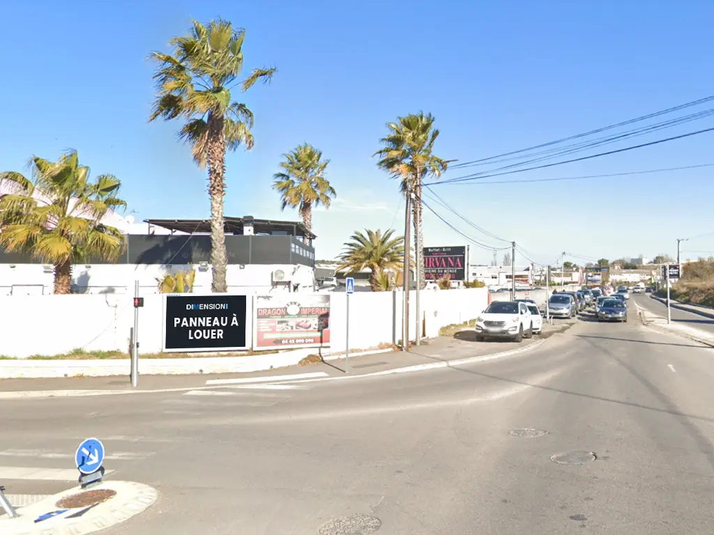 Panneau 4m² Route de Calas - Plan de Campagne