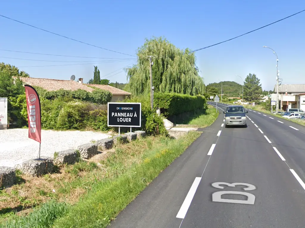 Panneau 4m² Av. Saint-Esprit - Rians